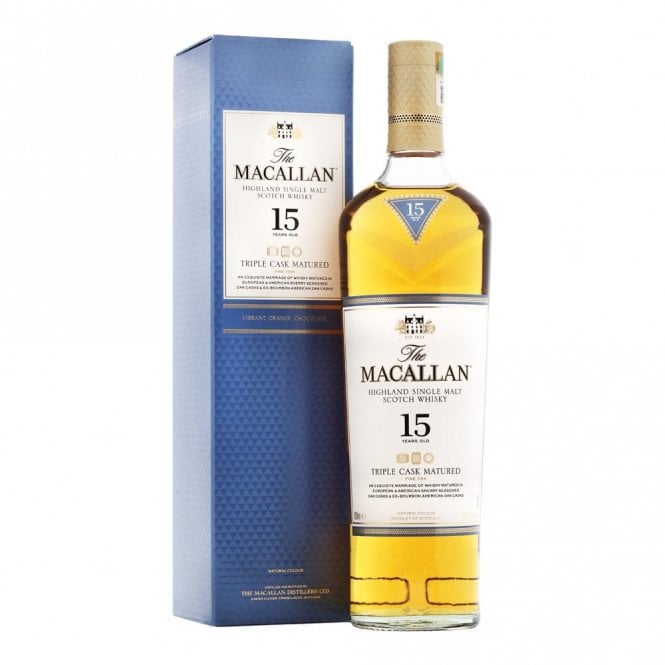 Macallan 15 Year Old Triple Cask