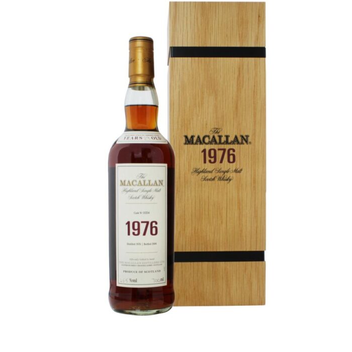 Macallan 1976 29 Year Old Fine and Rare