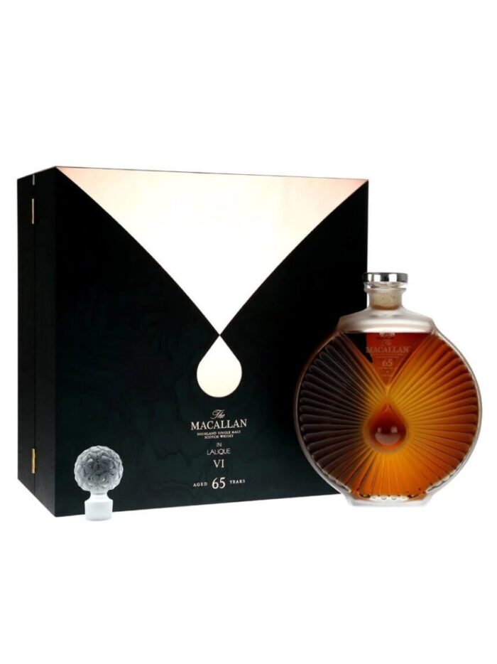 Macallan Lalique Peerless VI 65 Year Old